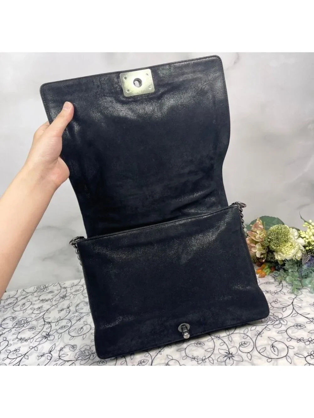 Chanel Boy Shoulder Bag Chain